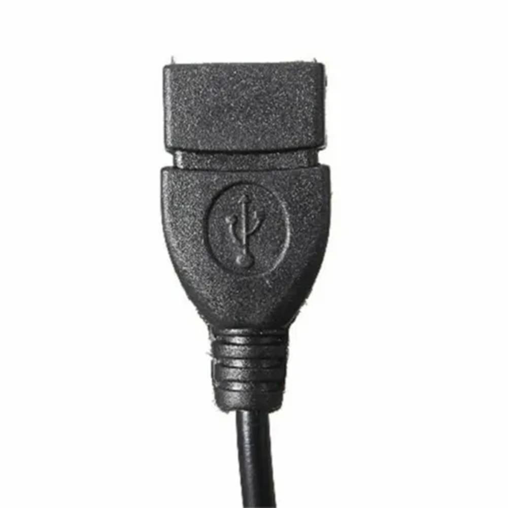 Car Audio AUX 3.5mm Male To USB 2.0 Type A Female Converter Adapter Cable Automotive Interior Accessories