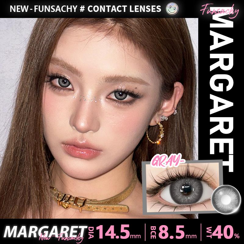 FUNSACHY 1 Paar Schwarze Kontaktlinsen Braune Graue Linse für Augen Blaue Linse Kosmetische Mode Koreanische Softlinsen für Frauen Schönheit Pupille