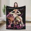 Lil Peep I Wish Rapper Sänger Decke Mehrere Größen Super Weich und Warm Überwurfdecken für Couch Sofa und Bett