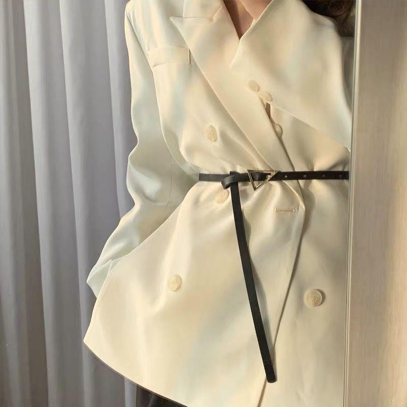 Modern And Stylish Womens Wide Adjustable Waist Belt For Dress Accents In Various Colors