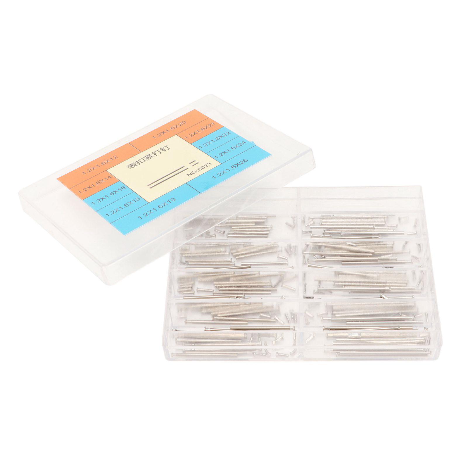 

Застежка ремешка часов Трубка Фрикционный штифт Нержавеющая сталь Прижимные штифты Штифты Концевые заклепки Аксессуар для ремонта