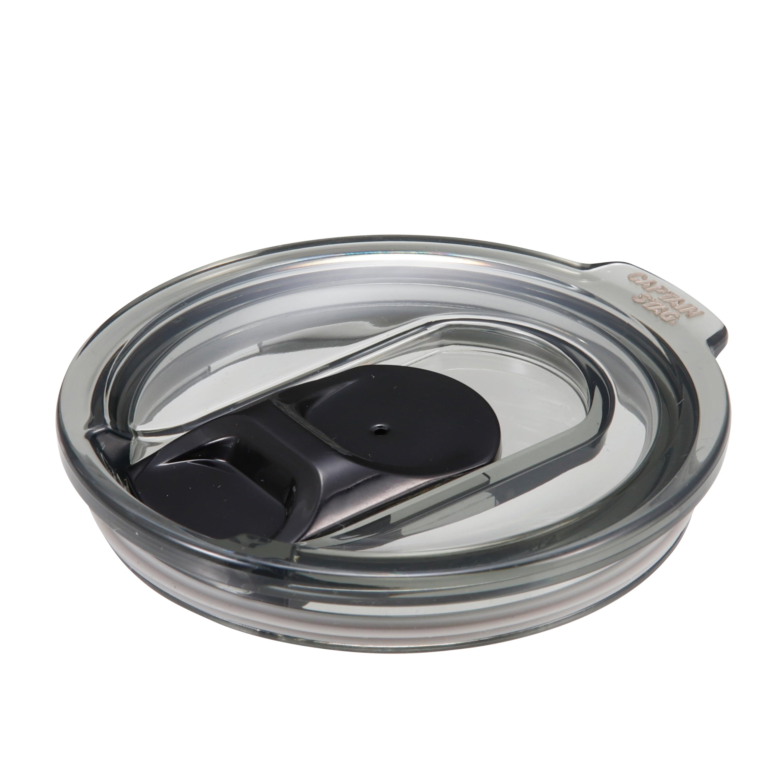 

CAPTAIN STAG Outdoor Mug Lid Flap for Mug 300 Clear Black UE-4937