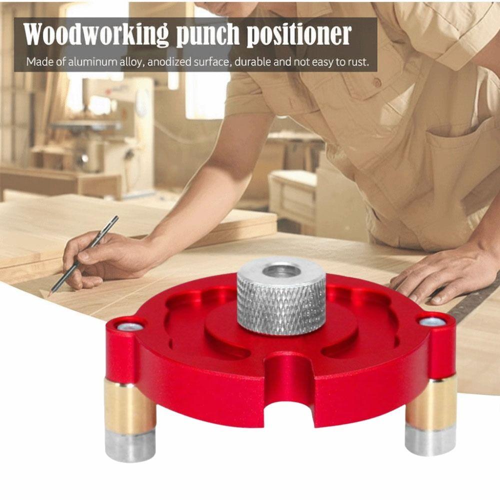 Fast Positioning Drill Guide Locator High Hardness Wood Dowel Jig Kit  Wood Panel