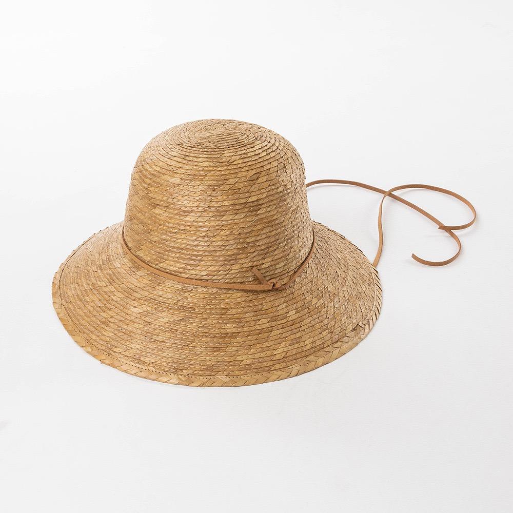 Cappello di Paglia da Donna Hepburn Paglia Naturale Cappello Parasole Estivo Protezione Solare UV Cappello da Spiaggia Corda Antivento Cappello da Viaggio Nuova Edizione 2025