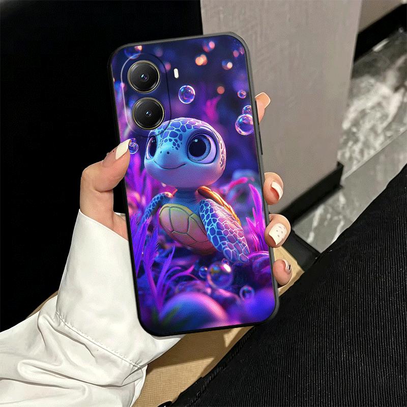 Cartoon Meeres-Schildkröte Weiche Handyhülle für Xiaomi Poco X5 X6 X7 X8 Pro Max X3 F7 F8 Ultra M8 M7 M6 M5 Redmi 15 15C 14C 13C 12C
