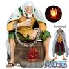 15cm High One Piece Dark King Rayleigh Sitting Pose Pvc Anime Figure Handicraft Wholesale