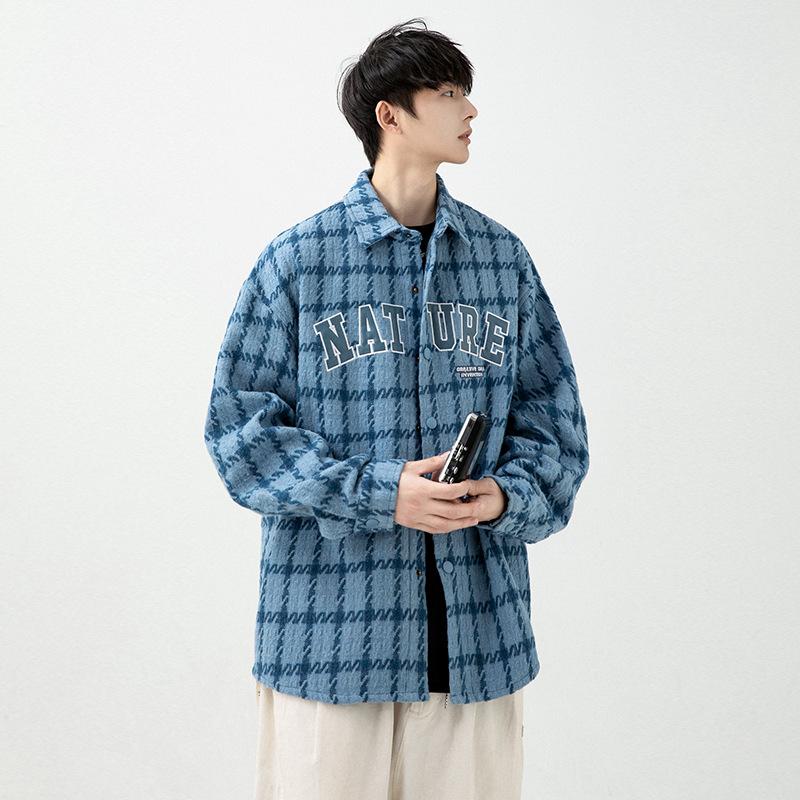 Весна и осень Новые модные брендовые свободные рубашки и куртки для мальчиков — фото 8