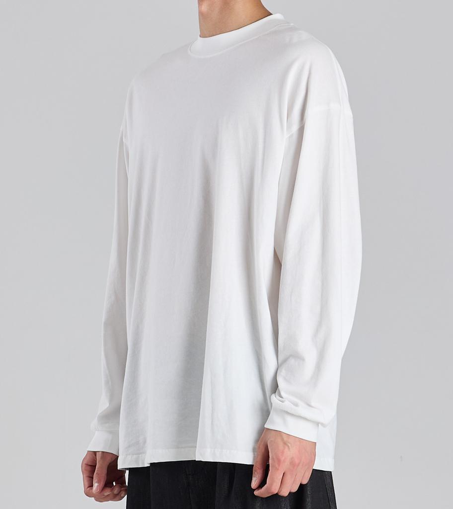 Beoteunseoul Supima 100 Long Sleeve T-Shirt (White)