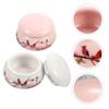 Mini Glaze Ceramic Jars Portable Medicine Cans Light Weight Powder Ointment Cans  Men