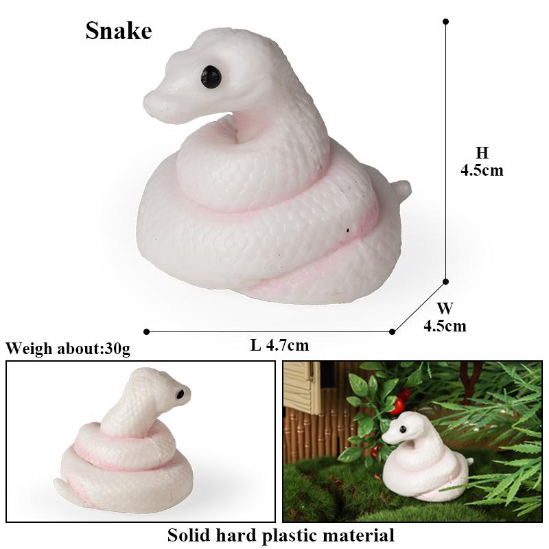 Oenux Farm Model Pig Hen Rabbit Shiba Inu Goat Action Figures Poultry Animals Figurine PVC Miniature Home decor Lovely Kids Toy