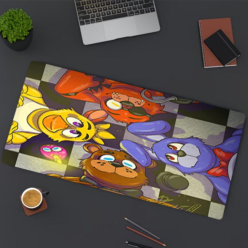 Ποντικοουαλί Five Nights at Freddy's, για Πληκτρολόγιο Pad Laptop PC Mat για Γραφείο Οικιακή Χρήση, Διακόσμηση Γραφείου, Τέλειο Δώρο Γενεθλίων για Παίκτες