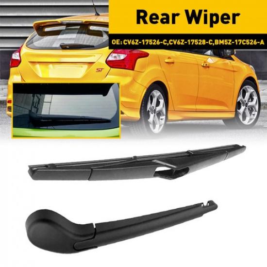 Rear Wiper Arm Blade For Ford 2012-2018 Focus Hatchback Back Windshield Wiper EA