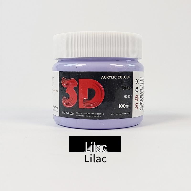 100ml Acrylic Paint for Children's Doodles and Plaster Dolls
