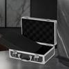 1pcToolbox Instrument Case Storage Box Suitcase Impact Resistant Case with Sponge ToolBox Portable Aluminum Safety Equipment
