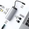 6 In 1 Usb 3.0 Hub Fast Charge HD-MI USB3.0*3 Usb C Hubs RJ45 1000M SD TF Usb C Hub Ethernet