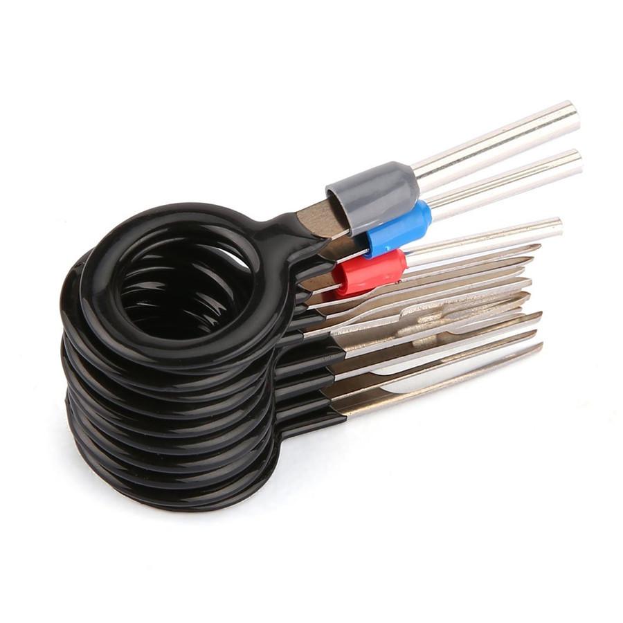 38PC Car Wire Terminal Removal Tool Wiring Connector Pin Extractor Puller Kit