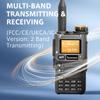 UV-K58 Portable Multi-Band Transceiver US Plug Type-C 144-146MHz 430-440MHz UHF VHF DTMF FM Wireless Frequency Two Way CB Radio