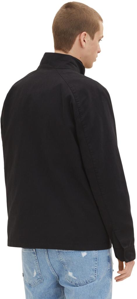 Mid-season Jacket Tom Tailor Denim Jacket In Utility Look (1035105) Black