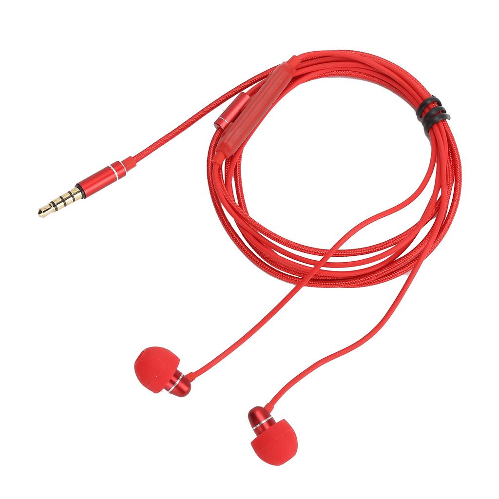 MS28 HiFi Soundproof Earphone with Mic Portable Wired Earbuds Headphone for Outdoor