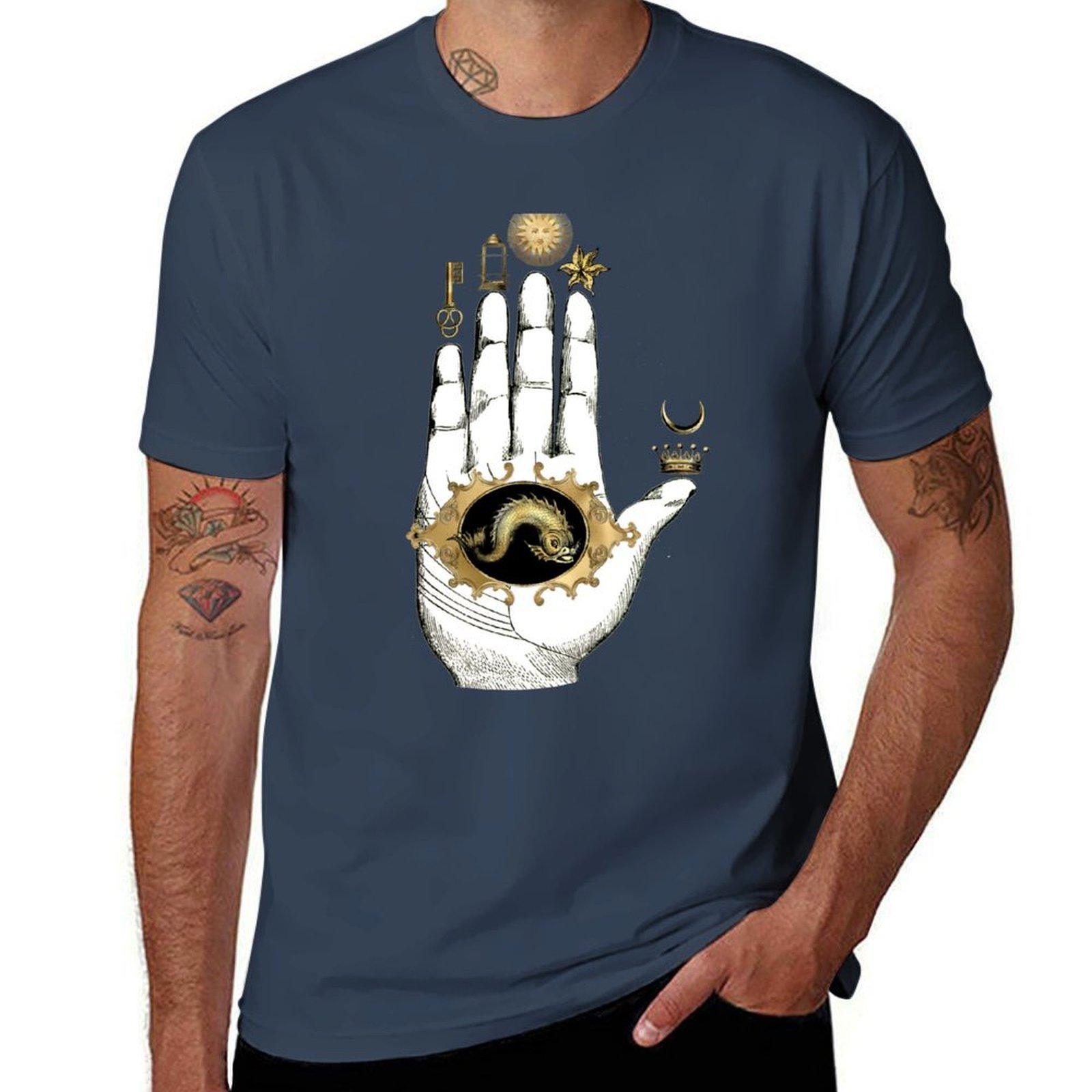 Hand Of Mysteries The Fish Tshirt Durable Work Wear Tshirt S