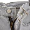 Levi's 90s High Waist Denim Pants W29 Light Gray Jeans Men's Used