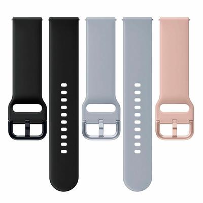 OEM Original Uhrenarmband für Samsung Galaxy Watch Active2 SM-R820 SM-R830 40mm 44mm Silikon Uhrenarmband Armband