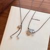 Retro Long Pull-out Pendant Necklace - Versatile Fashion Accessory for Girls