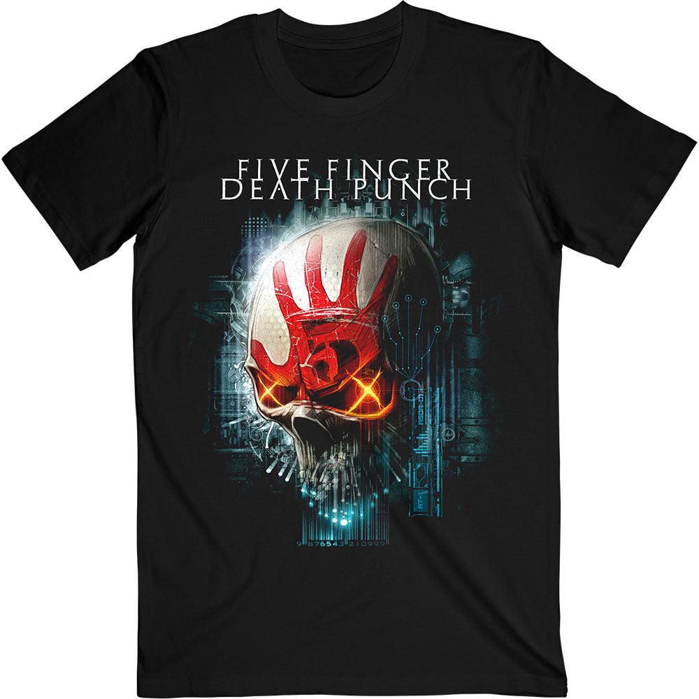 Decade of Destruction Five Finger Death Punch Band TShirt Cotton Graphic Tee Unisex Unisex Summer Streetwear