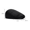 Autumn Winter Cotton Warm Cap Men's Forward Cap Retro Peaked Cap British Beret Newsboy Cap