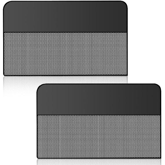 Car Front & Rear Side Window Sunshade, Magnetic Automotive Windshield Privacy Curtain with Half Shade, Mesh Sun Protection Cover Blocks Heat, Glare,