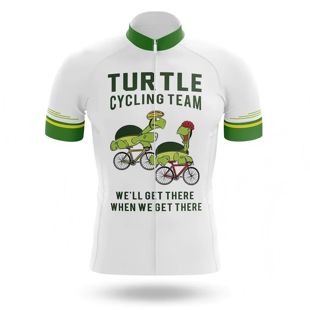 Completo da Ciclismo Estivo a Maniche Corte da Uomo per Bici da Strada, Maglia Traspirante, Pantaloncini da Ciclismo