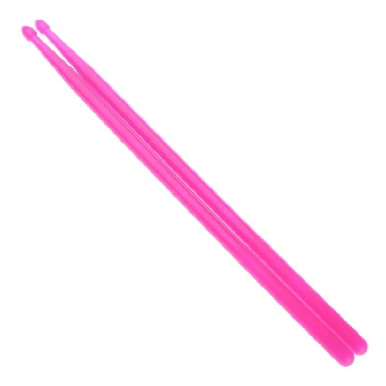 Stage Performances Fluorescent Drumsticks 5A Nylon Drumsticks with NonSlip Handles Luminous Light Up Drum Sticks