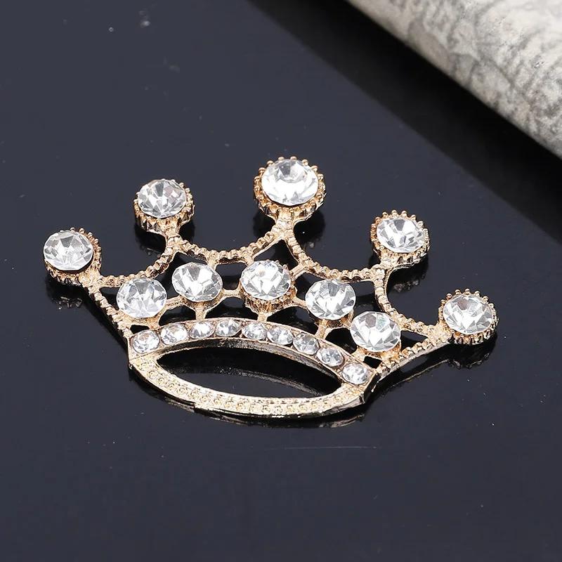 Enood 40Pcs Palm Crown Rhinestone Button Sewing Trim & Embellishments Craft Buckles DIY Hair Accessories Phone case Decoration