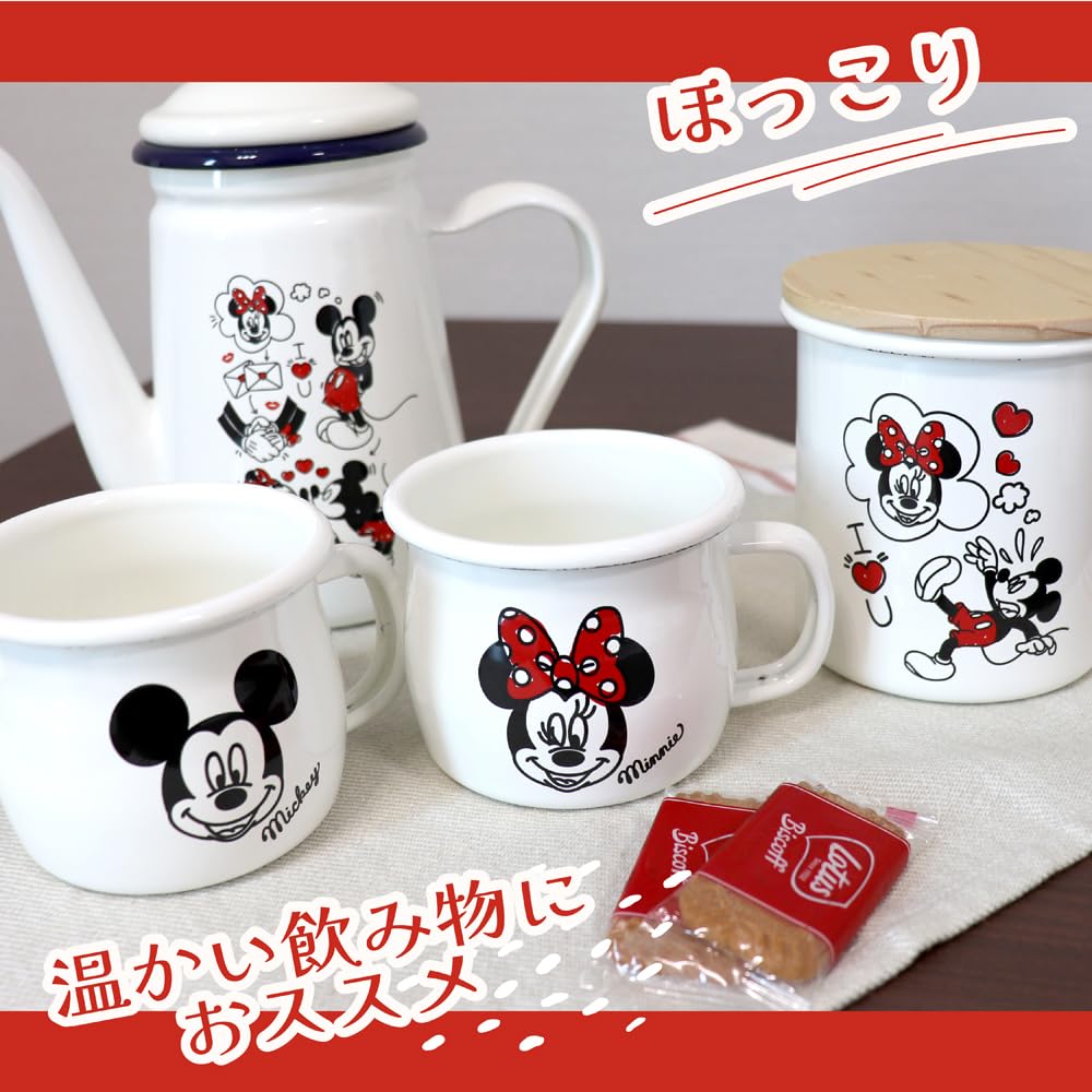 Disney Shake Hands Enamel Cafe Pot 1.1L MMJ-05