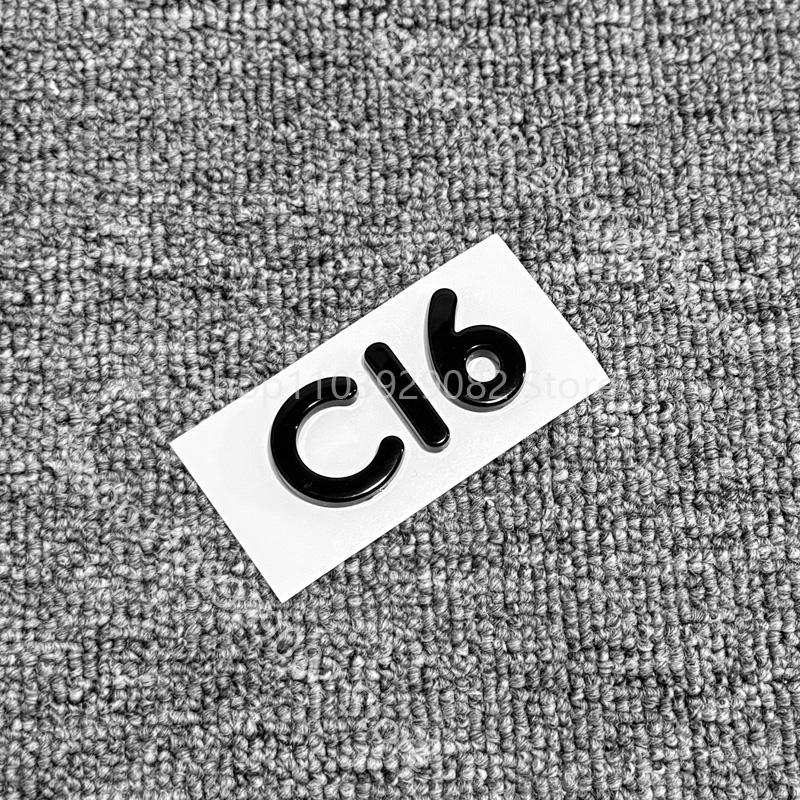 

For Leapmotor C10 C16 C11 C01 Black Car Emblem Letter Sticker Black Trunk Badge Replacement Stickerr Modification Accessories Matte Black