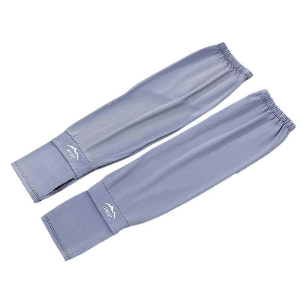 UV Insulation Sunscreen Arm Sleeve Loose Cycling Gloves Elastic Ice Silk Sleeves  Summer