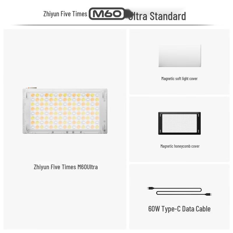 Zhiyun M60 Ultra 60W RGB Pocket Fill Light