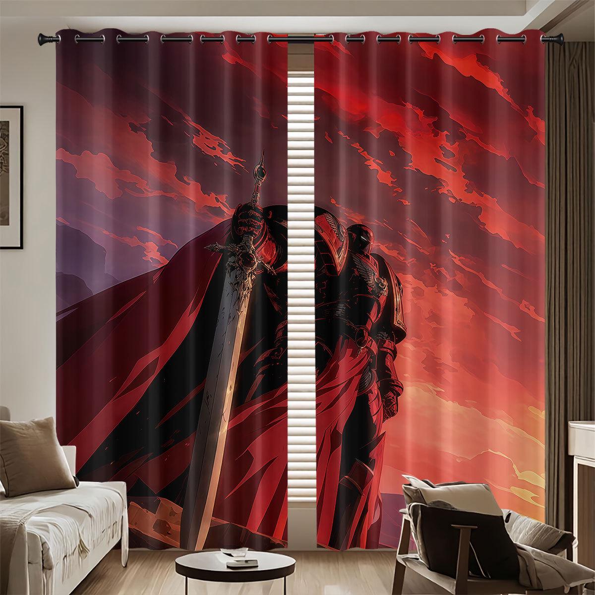 

General High-Precision Blackout Polyester Curtains with Sun Protection - Customizable Design 140x160 cm