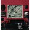 Celestial Dreamscape Vintage Engraving Tapestry  Perfect for Cozy Unique Artistic  Timeless Home Decor