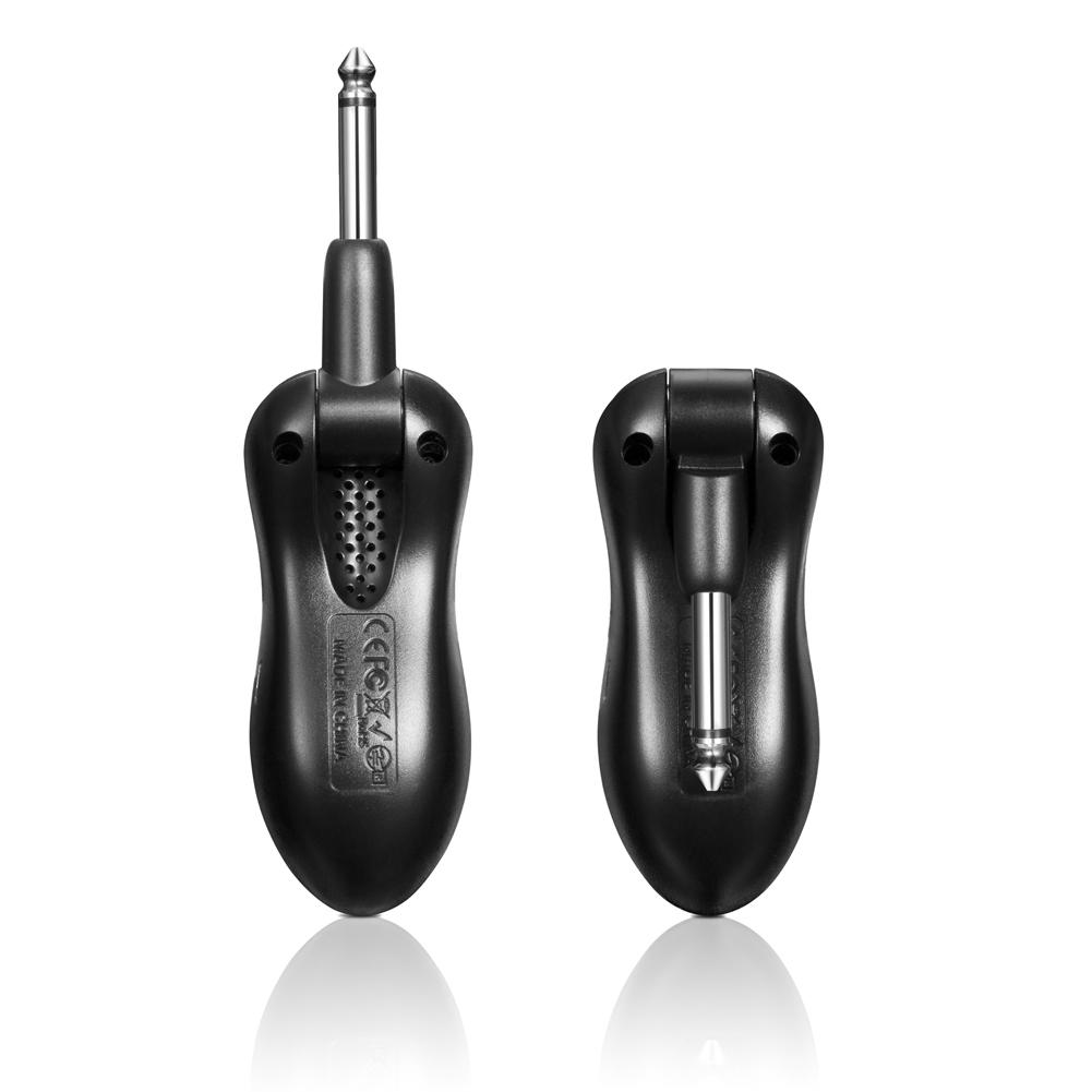 K380 UHF Guitar Wireless System Transmitter Receiver with Built-in Battery K380 UHF Guitar Wireless System Transmitter Receiver with Built-in Battery