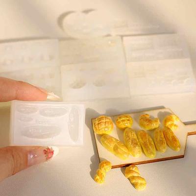Artigianato Fai da Te Stampo per Colata Cottura Strumento Mini Cibo Dessert Resina Epossidica Cristallo Stampo per Torta Caramella Cioccolato Silicone