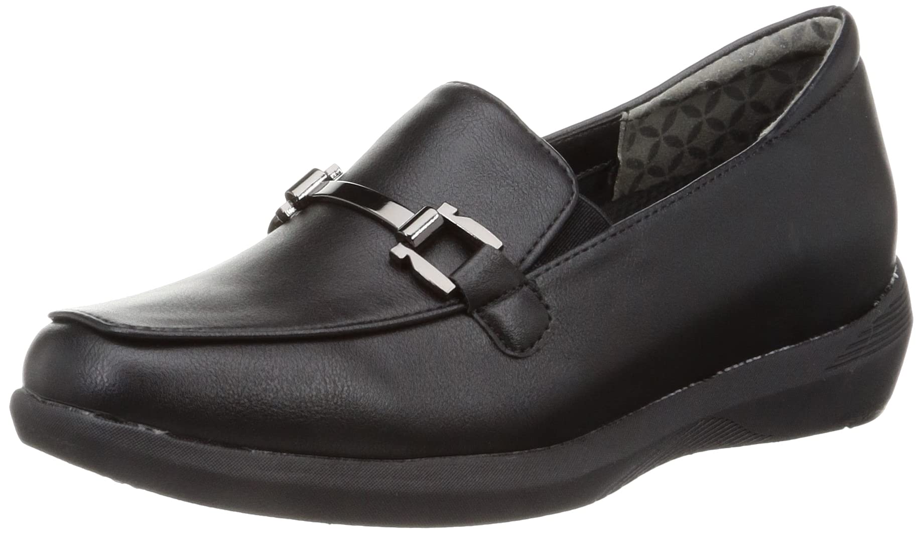 

Sneaker pumps Wide 3E Waterproof Black cm [Fuwaraku] (loafer type) In-heel 4.0cm heel [22.0cm~25.0cm] Women s 23.5 чорний