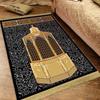 Muslim Prayer Home Rugs Floor Mats Long Strip Balcony Carpet for Living Room Doormat Plush Non-slip Floor Mat Bedroom Carpet