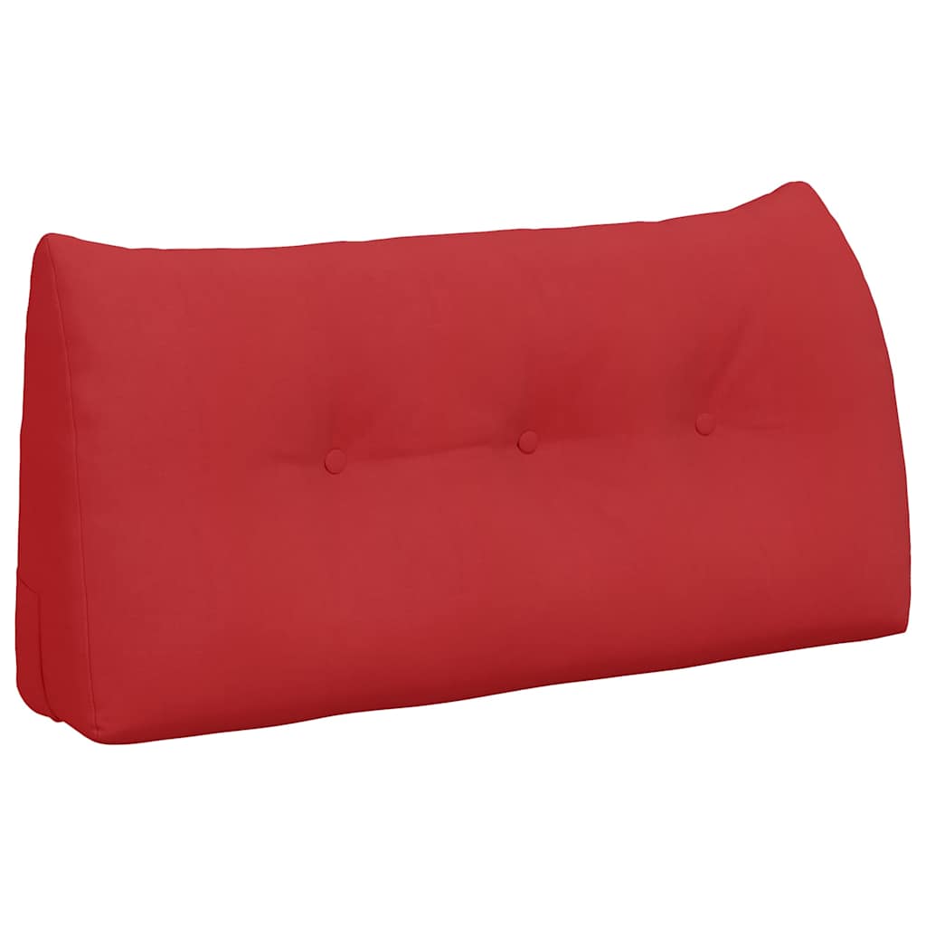 Back Cushion Red 100 x 24 x 50 cm Fabric