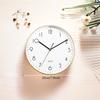 Wall Clock 8 Inch Silent Non-Ticking Wall Clocks Battery Operated Decorative for Home Kitchen Office Bedroom Bathroom Niditon