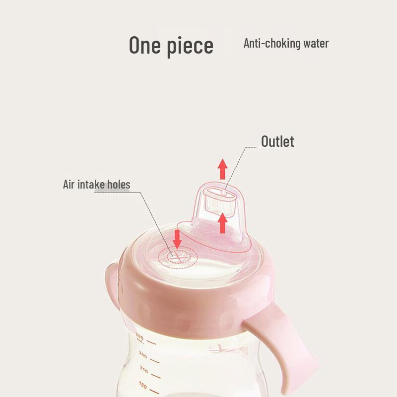 Barbie Elefant 280ml PP Baby-Trainingsbecher mit Griff