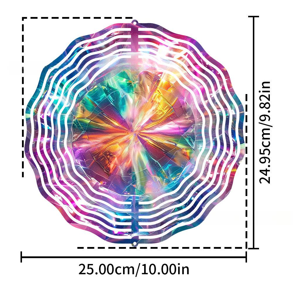 New Style, Mandala, 3D Rotating Wind Decoration, Home and Outdoor, Courtyard Garden, Pendant Decoration, Gifts