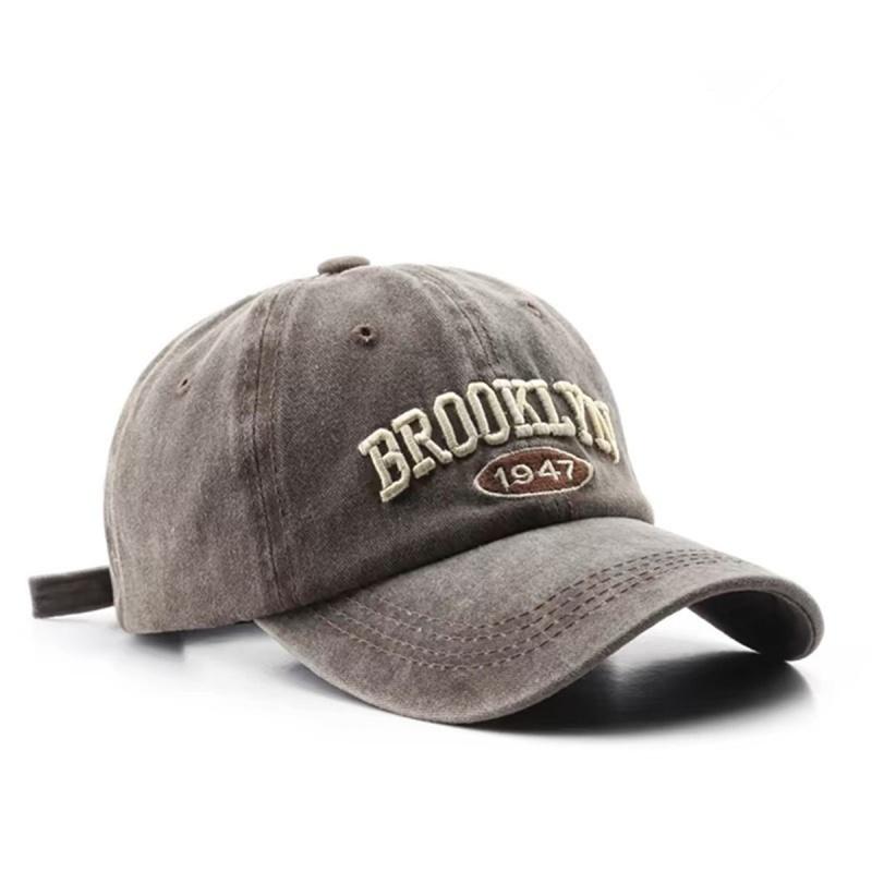 Spring Summer Cotton Baseball Cap for Men and Women Fashion Embroidery Hat Cotton Soft Top Caps Casual Retro Snapback Hats