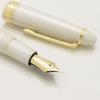 Sailor 1911 Gold Profit Large 21K Fountain Pen White Medium Fine Nib 11-2021-310 with Converter