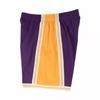 Short NBA Los Angeles Lakers 1984-85 Mitchell &amp; Ness Swingman Violet pour Homme -Mitchell &amp; Ness- Taille :S